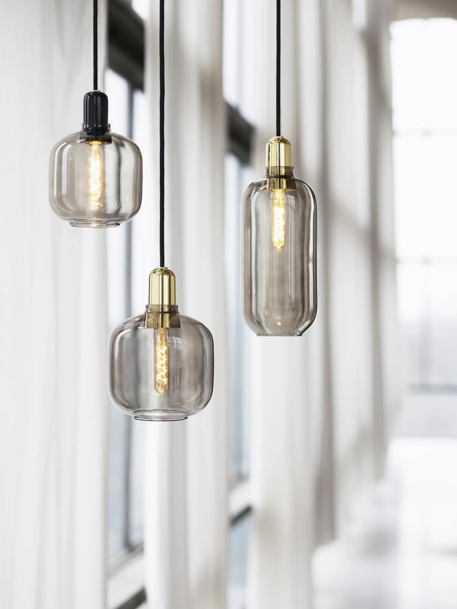 Discount Normann Copenhagen - Amp Lamp Small Brass EU