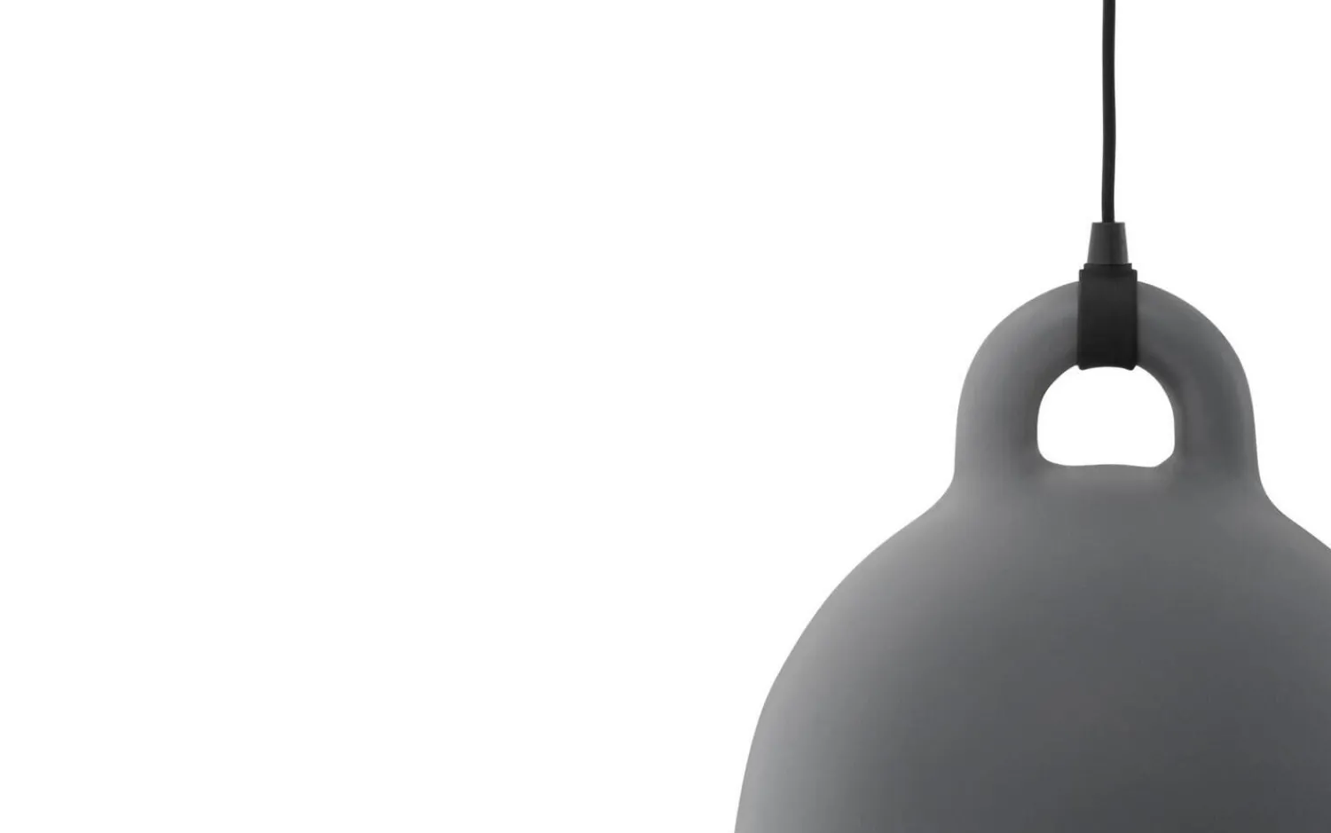 Hot Normann Copenhagen - Bell Lamp Small EU - grå