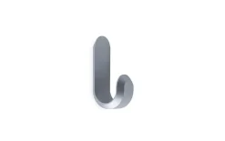 Outlet Normann Copenhagen - Curve Mini Knage - sæt med 2 styk - Mat sølvfarvet