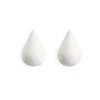 Sale Normann Copenhagen - Dropit Hooks Small - 2 pcs - hvid
