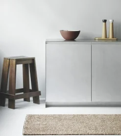 Normann Copenhagen - Flick Rug tæppe 200x300 cm - Off White/Brown
