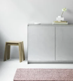 Clearance Normann Copenhagen - Flick Rug 170x240 cm - Off White/Burgundy