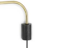 Discount Normann Copenhagen - Grant Væglampe - Messing (D: 43 cm)