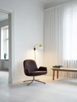 Discount Normann Copenhagen - Grant Væglampe - Messing (D: 43 cm)