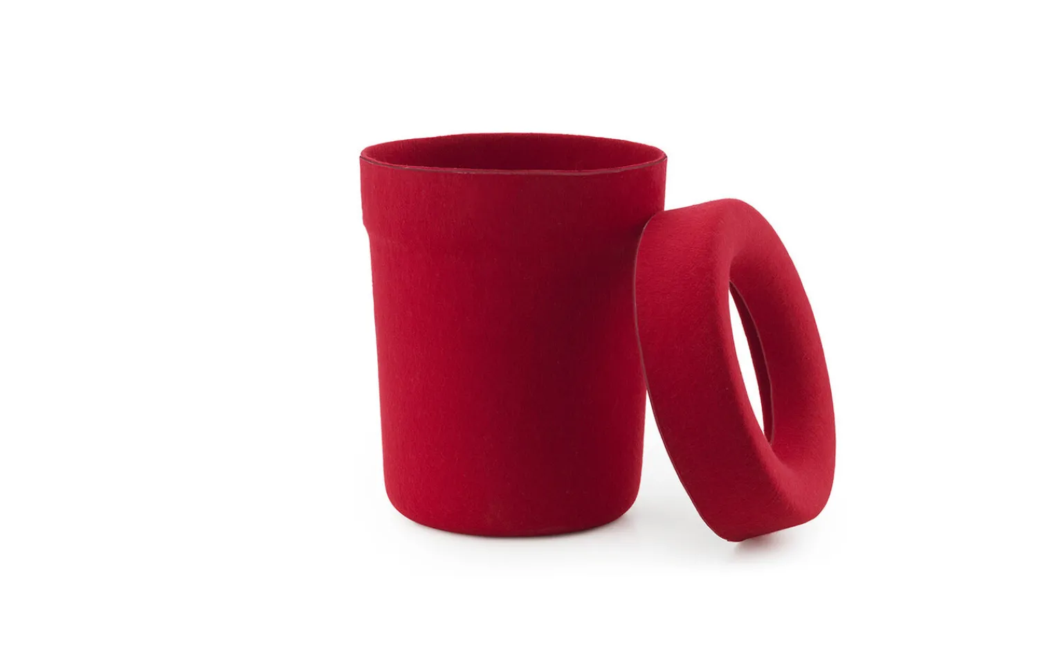 Outlet Normann Copenhagen - Hide Office Bin Bright Red