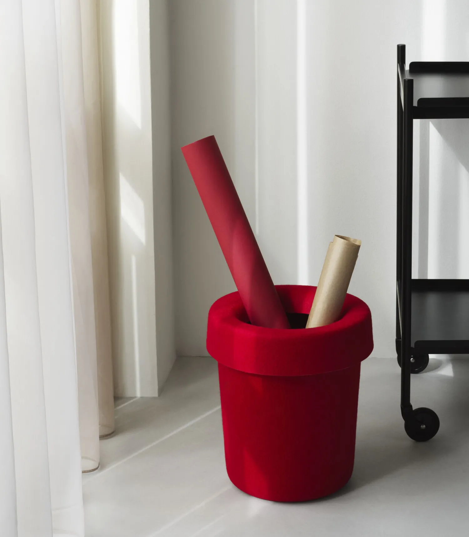 Outlet Normann Copenhagen - Hide Office Bin Bright Red