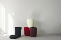New Normann Copenhagen - Hide Office Bin Burgundy