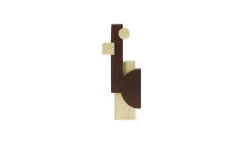 Clearance Normann Copenhagen - Join Sculpture Small Ash/Carbonized Ash