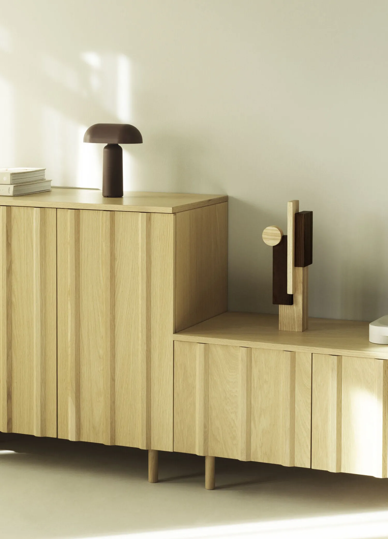 Outlet Normann Copenhagen - Join Sculpture Medium Ash/Carbonized Ash