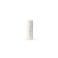 Best Normann Copenhagen - Kalenderlys - Lys Grøn - H20 x Ø7 cm