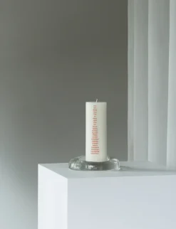 Best Normann Copenhagen - Kalenderlys - Lys Grøn - H20 x Ø7 cm