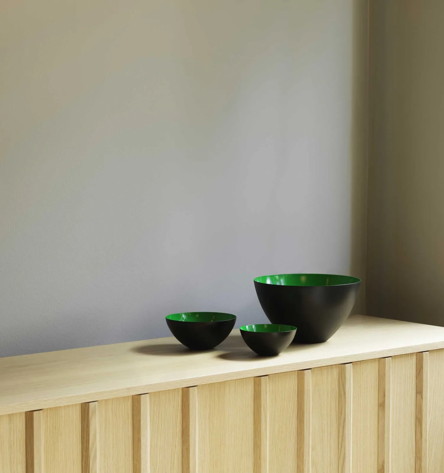 Online Normann Copenhagen Krenit Skål - Ø 16 cm - Grøn