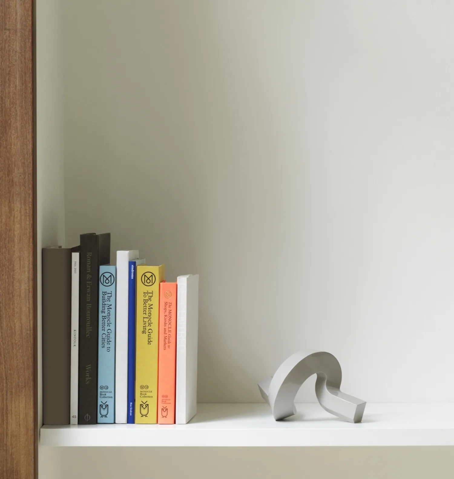 Online Normann Copenhagen - Lysestage - Crooked Candlestick One - Grey / Grå