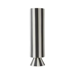 Clearance OYOY Living - Toppu vase - Sort & Hvid