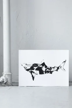 Clearance Paradisco Productions illustration - Shark Superior plakat (A3)