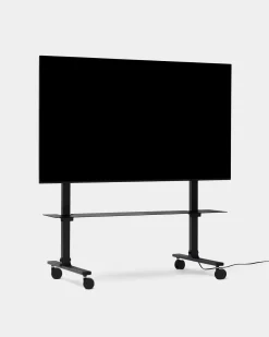 Clearance Pedestal - TV-Stander - Straight Rollin - Mørkegrå / Charcoal