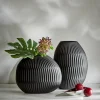 Hot Philippi - Noir vase horizontal