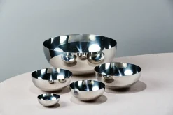Hot Piet Hein - Frugtskål dia. 30 cm. Rustfrit stål - blank