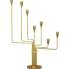 Hot Piet Hein - Karlsvognen lysestage, H. 63 cm. Messing