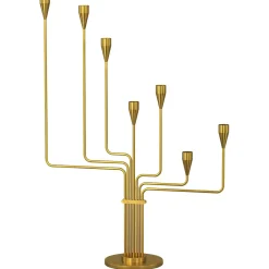 Hot Piet Hein - Karlsvognen lysestage, H. 63 cm. Messing
