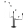 New Piet Hein - Karlsvognen lysestage, H. 63 cm. - SORT