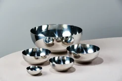 Online Piet Hein - Skål dia. 18 cm. Rustfrit stål - blank