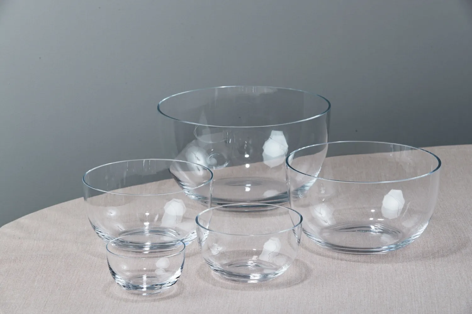 Best Piet Hein - Skål glas 26 cm - KLAR