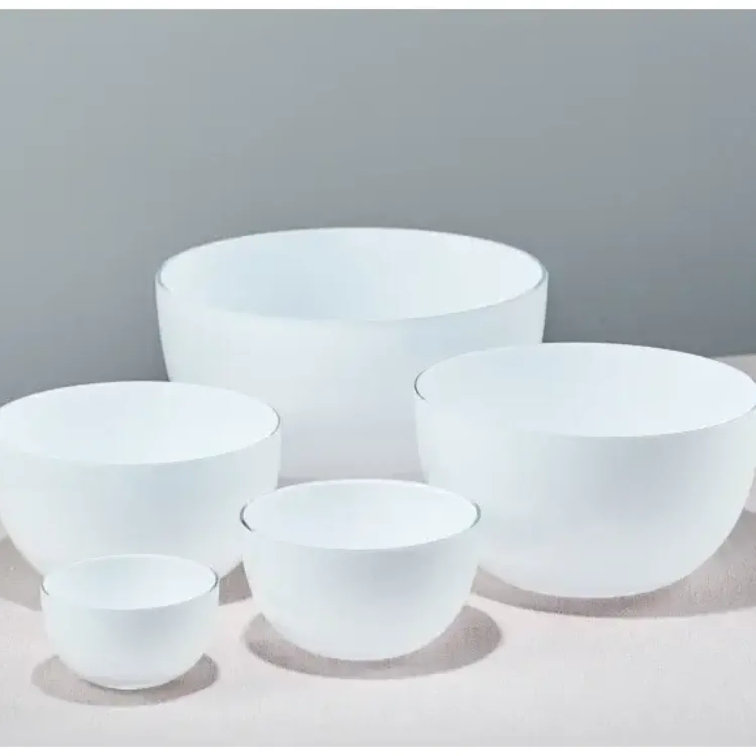 Online Piet Hein - Skål glas 18 cm - OPAL