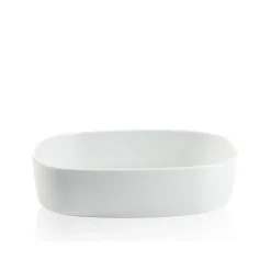 Online Piet Hein - Superellipsefad porcelain 23*30*7 cm - HVID HØJ