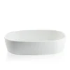 New Piet Hein - Superellipsefad porcelain 27*35*7,5 cm - HVID HØJ
