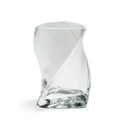 Outlet Piet Hein - TWISTER-vase 16 cm - Klar ( 1 lag glas )