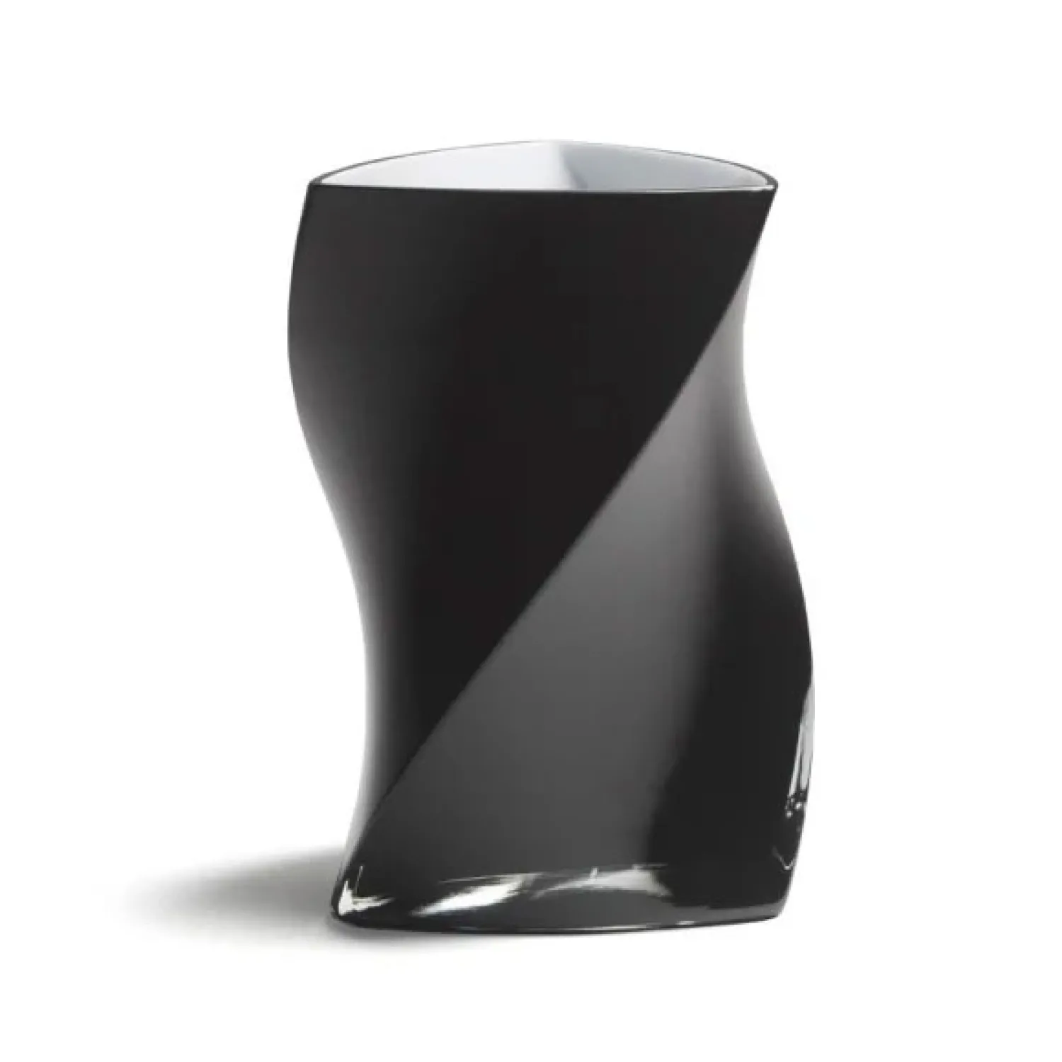 Sale Piet Hein - TWISTER-vase 24 cm - SORT ( 3 lag glas )