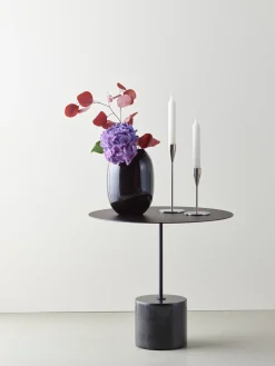 Sale Piet Hein - Vase glas 30 cm - SORT-OPAL