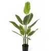 New Present time - Artificial plant Calathea large