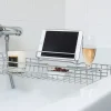 New Present time - Bath tub caddy iron chrome