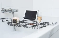 Sale Present time - Bath tub caddy iron black