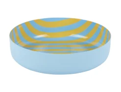 Discount Present time - Bowl Animado medium citrine yellow w. soft blue