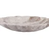 New Present time - Bowl Flower large marble brown