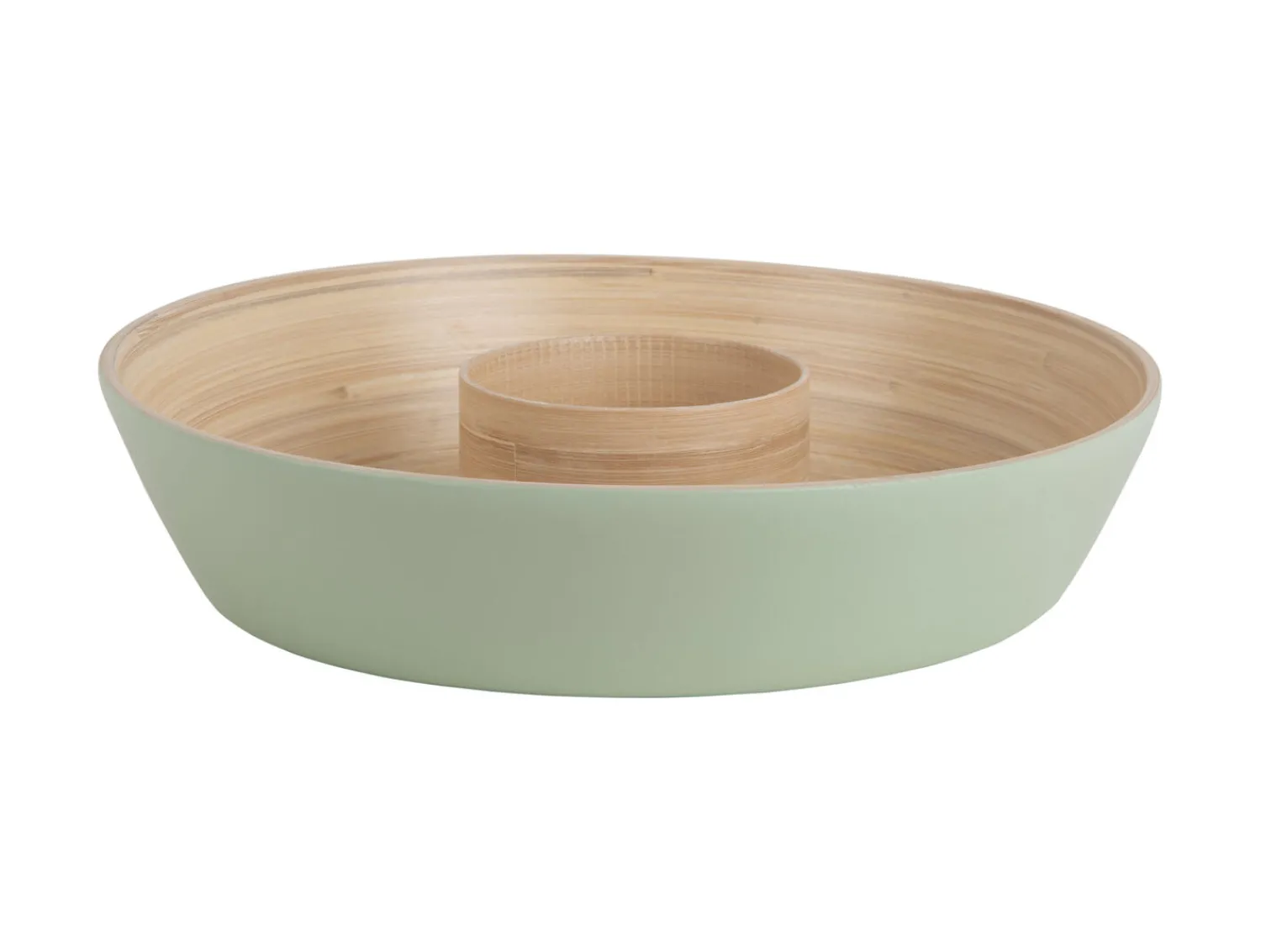 Outlet Present time - Bowl Puro chip & dip bamboo soft green