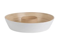 Online Present time - Bowl Puro chip & dip bamboo white