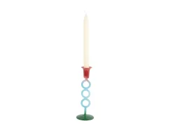 Hot Present time - Candle holder Anillo Vivo medium multi colour warm purple