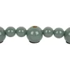 Best Present time - Candle holder Bubbles straight enamel jungle green