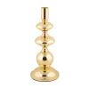 Best Present time - Candle holder Dazzle large gold plated