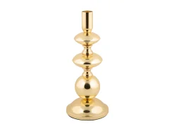 Best Present time - Candle holder Dazzle large gold plated