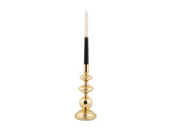 Best Present time - Candle holder Dazzle large gold plated