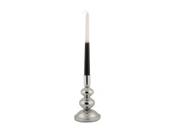 New Present time - Candle holder Dazzle small chrome plated