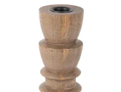 Hot Present time - Candle holder Formado Medium mango wood