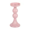 Outlet Present time - Candle holder Funky medium soft pink