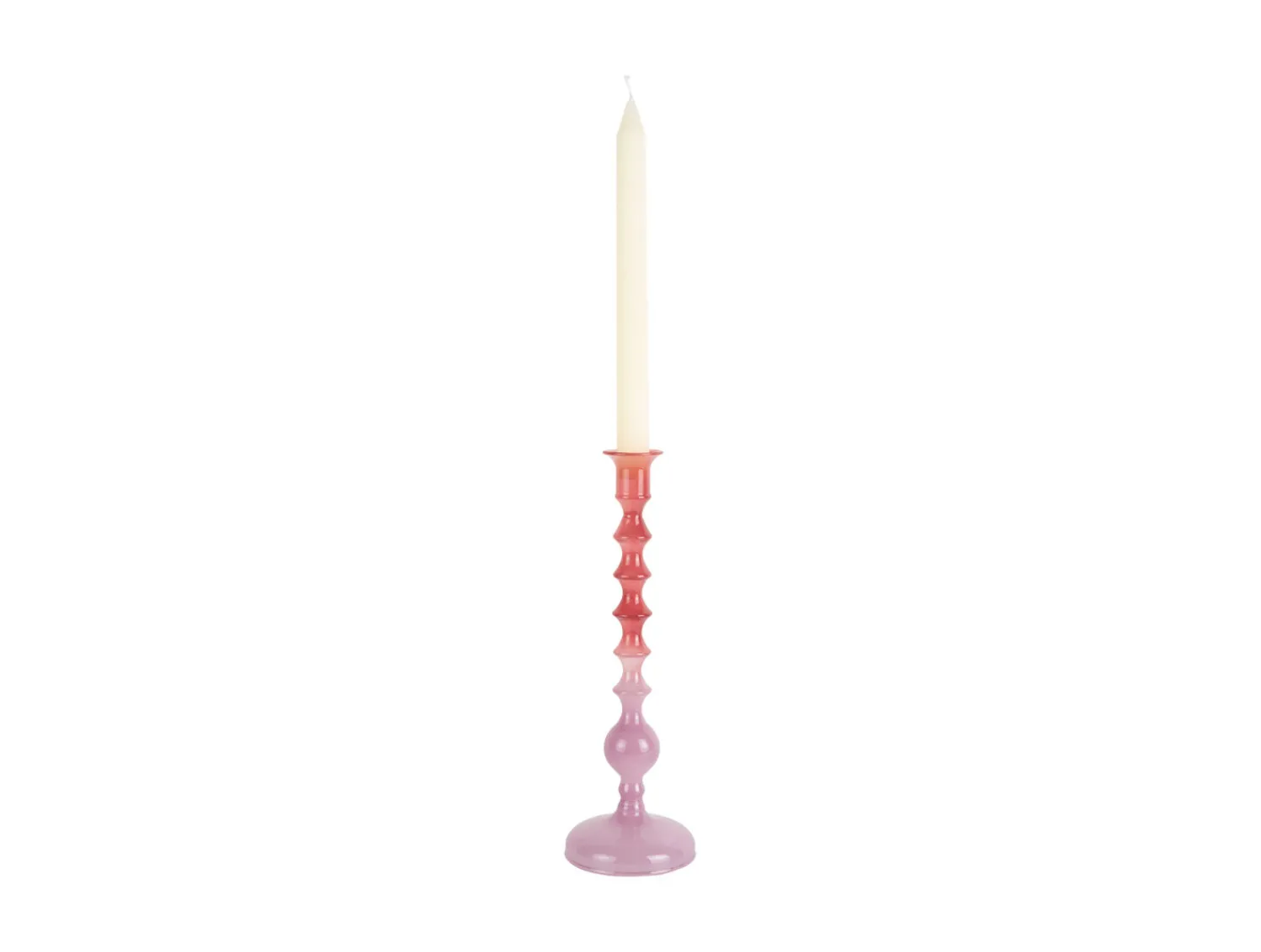 Best Present time - Candle holder Grato Mecer large warm purple to soft purple