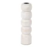 Sale Present time - Candle holder Modelar Large mango wood white wash